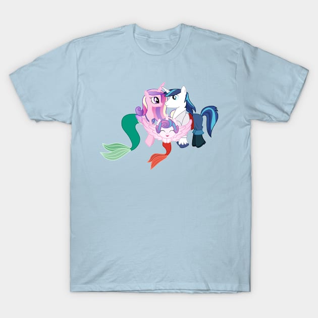 Royal Family Under the Sea T-Shirt by CloudyGlow